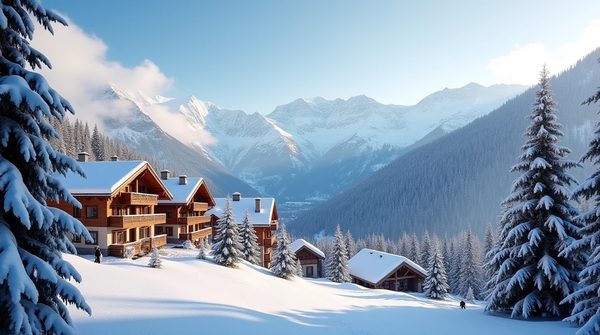 Ski haut de gamme à morzine : luxe et charme alpin